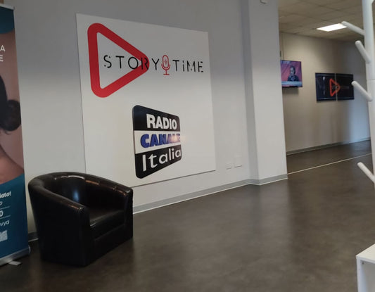 Intervista per Story Time - Radio Canale Italia.