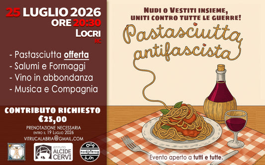 Pastasciutta Antifascista in Calabria