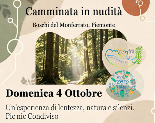 Camminata in Nudità - Monferrato